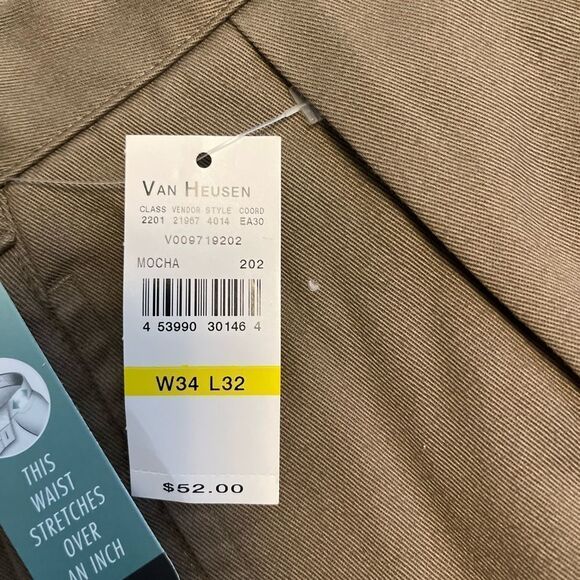 NEW Van Heusen Men's stretch pant​​​ - Picture 2 of 2